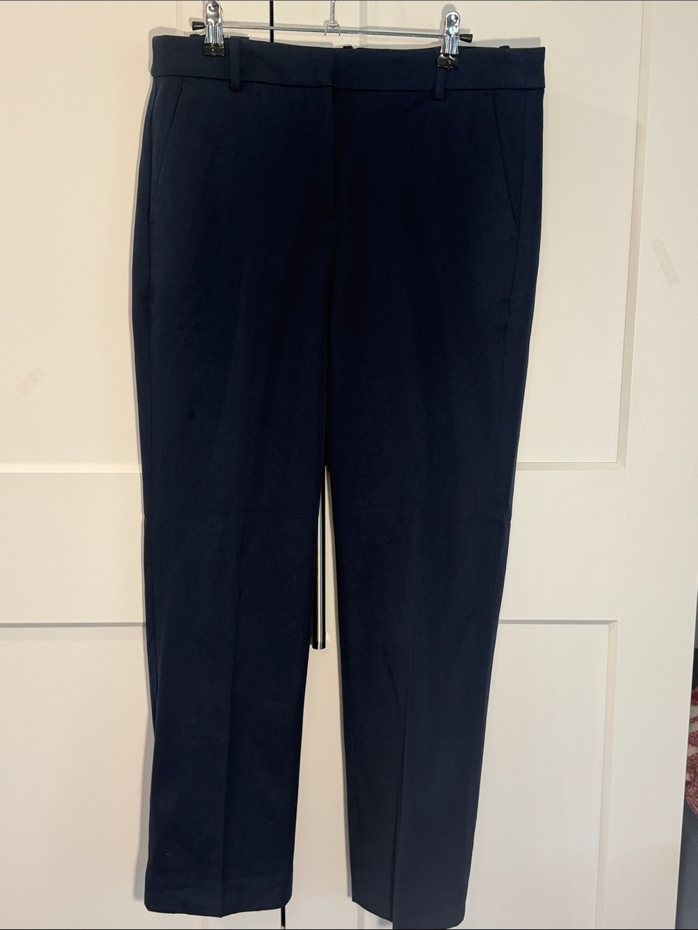 J. Crew Navy Straight-Leg Women's Dress Pants